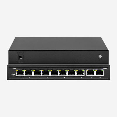 Desktop 14.88Mpps Packet Forwarding Rate Unmanaged Ethernet Switch For Smooth Network Operations