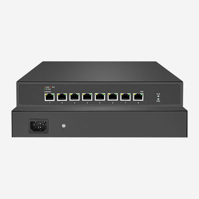 Plug And Play, 8 RJ45 10G Unmanaged Switch 119.04Mpps Forwarding Rate Rack Mountable