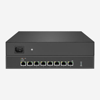 8 RJ45 10G Rack Mountable Unmanaged Switch With Store-And-Forward And 12KBytes Jumbo Frame
